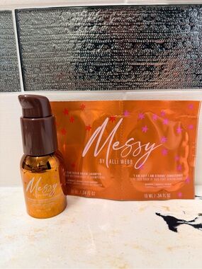 Messy by Alli Webb Mini Rough Dry Styling Cream For Dry and Frizzy Hair